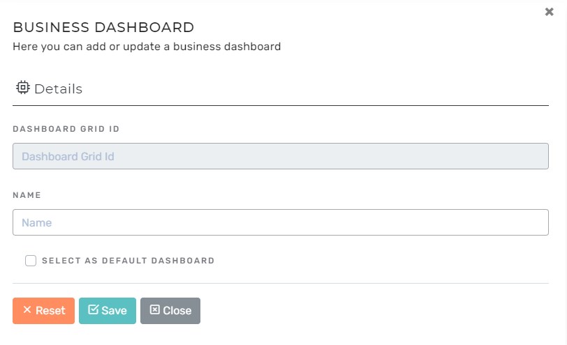 Business Dashboard